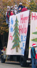 pack371 holiday parade banner
