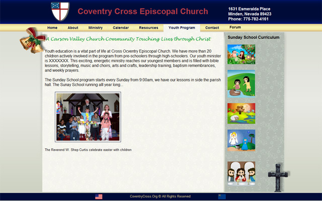 Coventry Cross Church Nevada Site Design  5