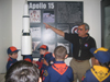 pack371 den meeting NASA visit