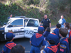 pack371 den meeting police station visit