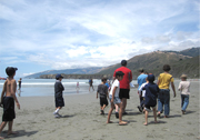 beach walk